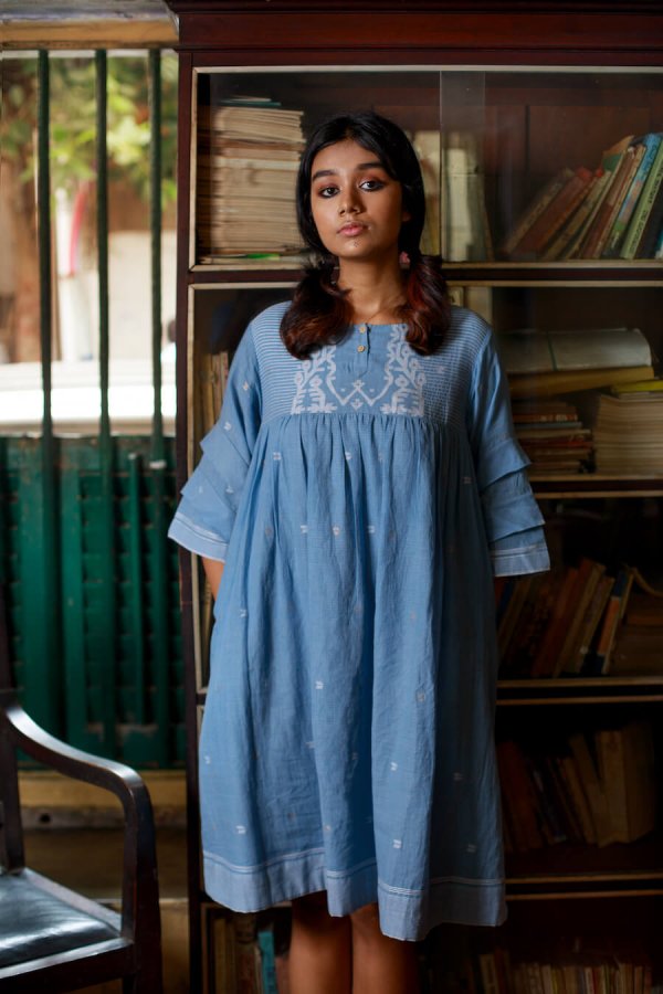 Dervish Short Yoke Flared Dress