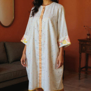 BUTTON DOWN CUFF DRESS