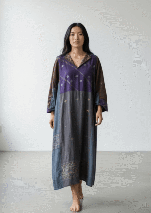 Nasho Kaftan – Blue Nasho Jamdani